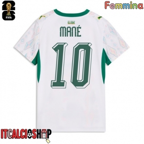 Senegal Sadio Mane #10 Prima Maglia Femmina Mondiali 2026 Manica Corta